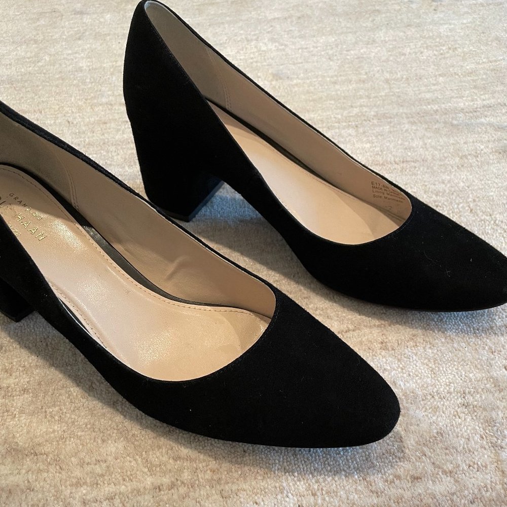 Cole Haan Signature Black Suede Pump